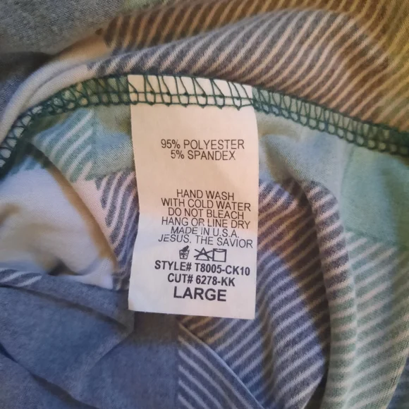 Reborn Buffalo plaid stretchy dress sz large *F - Picture 5 of 7